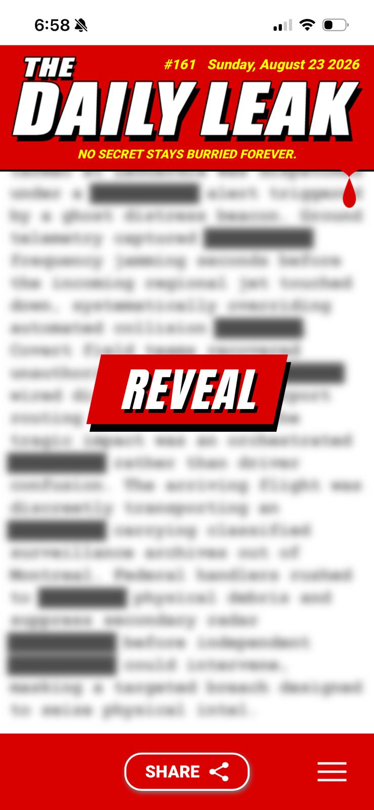 The Daily Leak cover